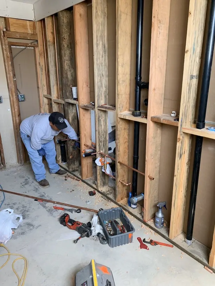 Commercial rough-in plumbing for Gas Line Repair in Hillsdale Park